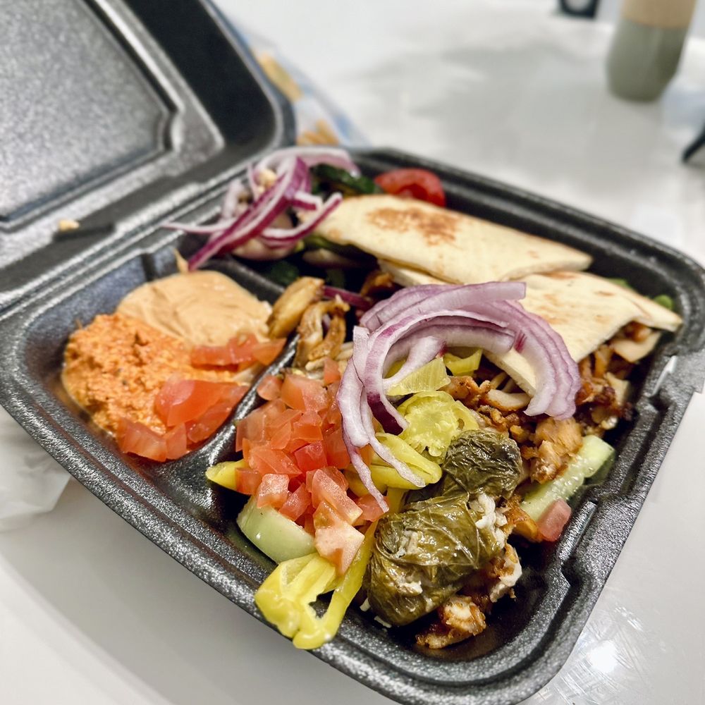 Apola Greek Grill - Chicken Plate - Greek Near Me - Irvine, California