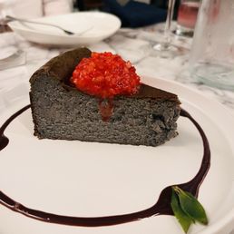 Black Sesame Basque Cheesecake