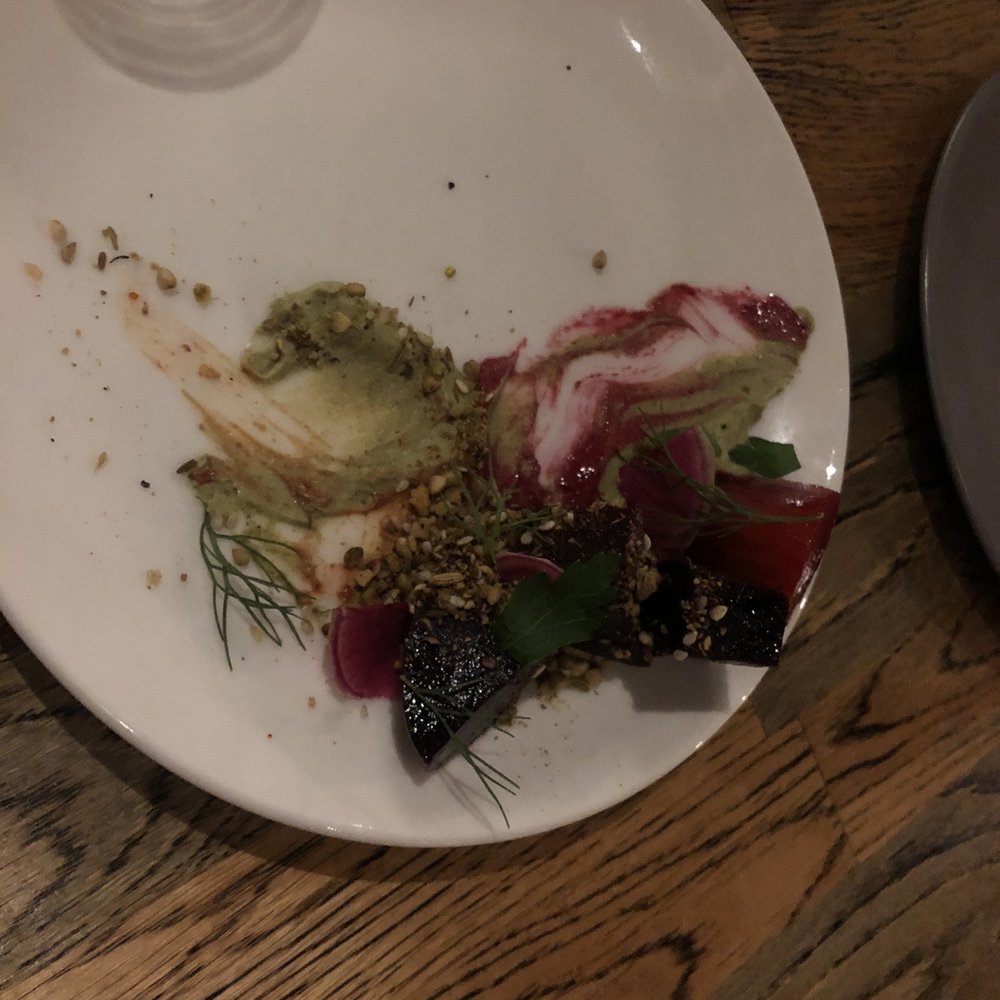 Deadhorse Hill - Roasted beets with pistachio butter - amazing! - New American Near Me - Worcester, Massachusetts Deadhorse Hill - Roasted beets with pistachio butter - amazing! - New American Near Me - Worcester, Massachusetts