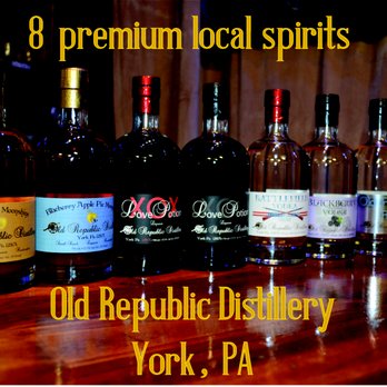 Old Republic Distillery - bottles of liquor on a bar - Distilleries Near Me - Thomasville, Pennsylvania Old Republic Distillery - bottles of liquor on a bar - Distilleries Near Me - Thomasville, Pennsylvania
