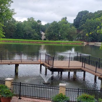 Link & Pin Arboretum - Outside view from our dining area - Steakhouses Near Me - Charlotte, North Carolina