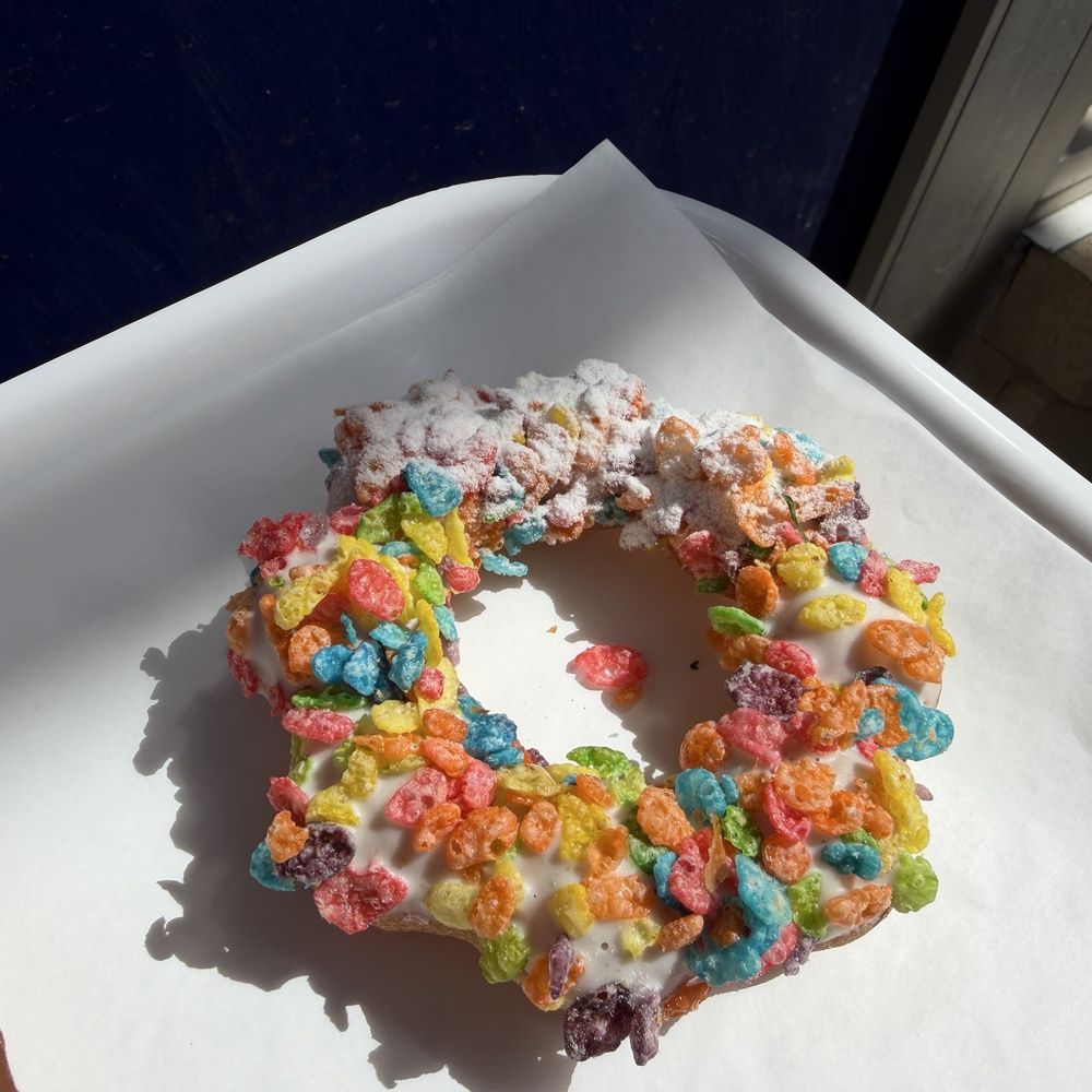 Paris Baguette - Milk & cereal mochi donut - Bakeries Near Me - Aurora, Colorado