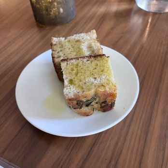 Persimmon - Rosemary sourdough focaccia - New American Near Me - Providence, Rhode Island