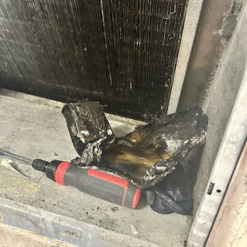 Pirates Landing - This was one reason why we weren't having airflow because this was behind the coil. But it was "fixed" - Apartments Near Me - Seabrook, Texas