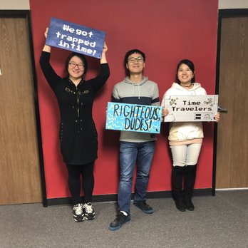Puzzle Workshop: Escape Room - Trapped in Time, ALMOST out ! - Escape Games Near Me - Costa Mesa, California Puzzle Workshop: Escape Room - Trapped in Time, ALMOST out ! - Escape Games Near Me - Costa Mesa, California
