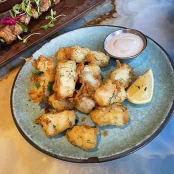 Rigo - Calamari fritto with aioli add on-tender nuggets of yumminess, a must try! - Spanish Near Me - Honolulu, Hawaii