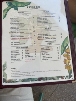 Menu photo 3 Bananas Restaurant Barra de Navidad, JAL