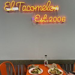 El Taco Melon - New interior. So cute