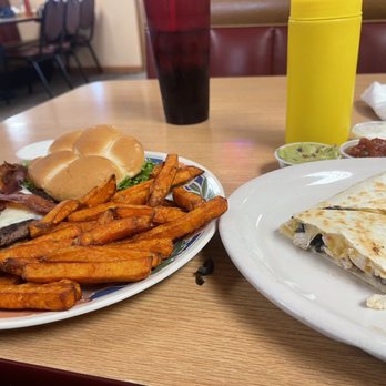 Mountain Quail Cafe - Arizona Burger and a Quesadilla - American Near Me - Quartzsite, Arizona Mountain Quail Cafe - Arizona Burger and a Quesadilla - American Near Me - Quartzsite, Arizona