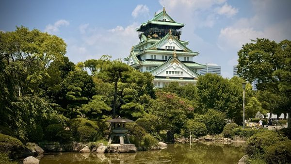 Osaka Castle by null