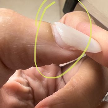 Diamond Nail Lounge - Dip peeling off! - Nail Salons Near Me - Sterling, Virginia