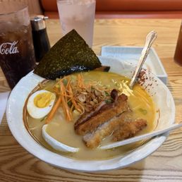 Katsu Pork Curry Ramen Katsu Pork Curry Ramen
