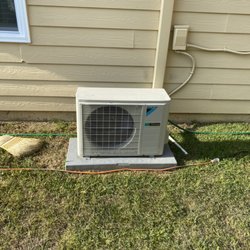 Franklin D Smith Heating & Air - Mini split install bonus room