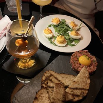 The Ragtrader Bo Peep - Deviled eggs, and the Tartare - Bars Near Me - New York, New York The Ragtrader Bo Peep - Deviled eggs, and the Tartare - Bars Near Me - New York, New York