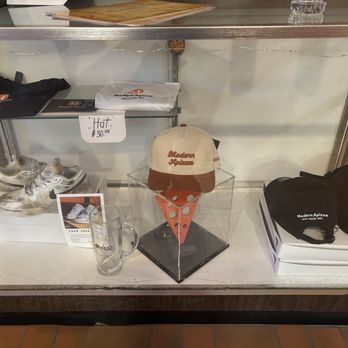 Modern Apizza - Merch display - Pizza Near Me - New Haven, Connecticut