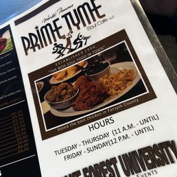 World Famous Prime Tyme Soul Burger