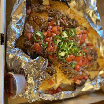 Two Brother’s Roadhouse - Brisket Nachos - Pizza Near Me - Cooper Landing, Alaska
