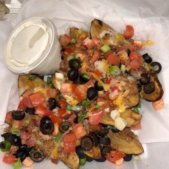 Silver Lakes Restaurant & Bar - Loaded Potato Skins : Super tasty - Bars Near Me - Helendale, California Silver Lakes Restaurant & Bar - Loaded Potato Skins : Super tasty - Bars Near Me - Helendale, California