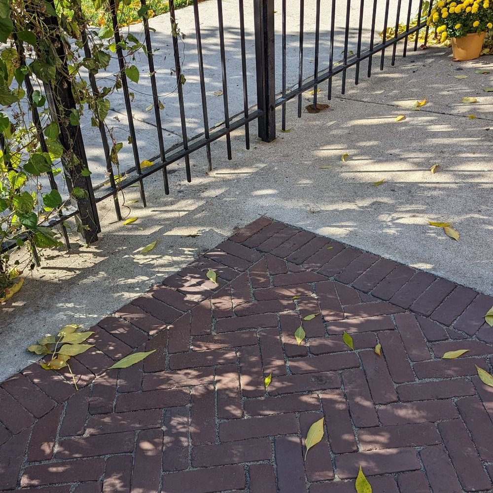 Lopez Concrete & Brick Paving - blended in with existing walk. really nice stuff - Masonry/Concrete Near Me Lopez Concrete & Brick Paving - blended in with existing walk. really nice stuff - Masonry/Concrete Near Me