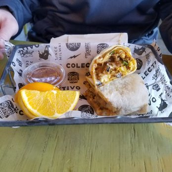 Colectivo Coffee On the Square - Chorizo burrito - Coffee & Tea Near Me - Madison, Wisconsin Colectivo Coffee On the Square - Chorizo burrito - Coffee & Tea Near Me - Madison, Wisconsin