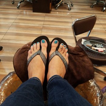 Number One Nails Spa - #carribeanbluetoes - Nail Salons Near Me - Davie, Florida
