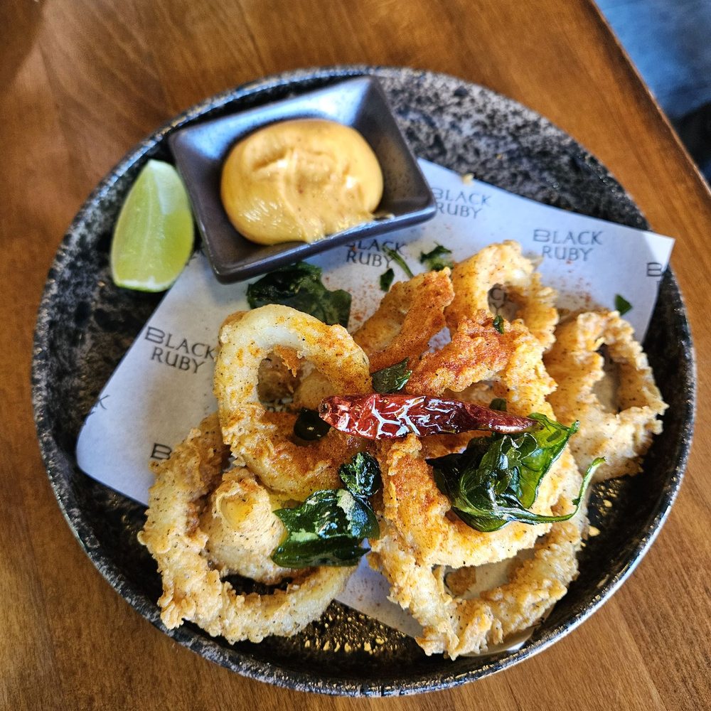 Black Ruby - Thai Herbs Calamari - Asian Fusion Near Me - Cambridge, Massachusetts Black Ruby - Thai Herbs Calamari - Asian Fusion Near Me - Cambridge, Massachusetts