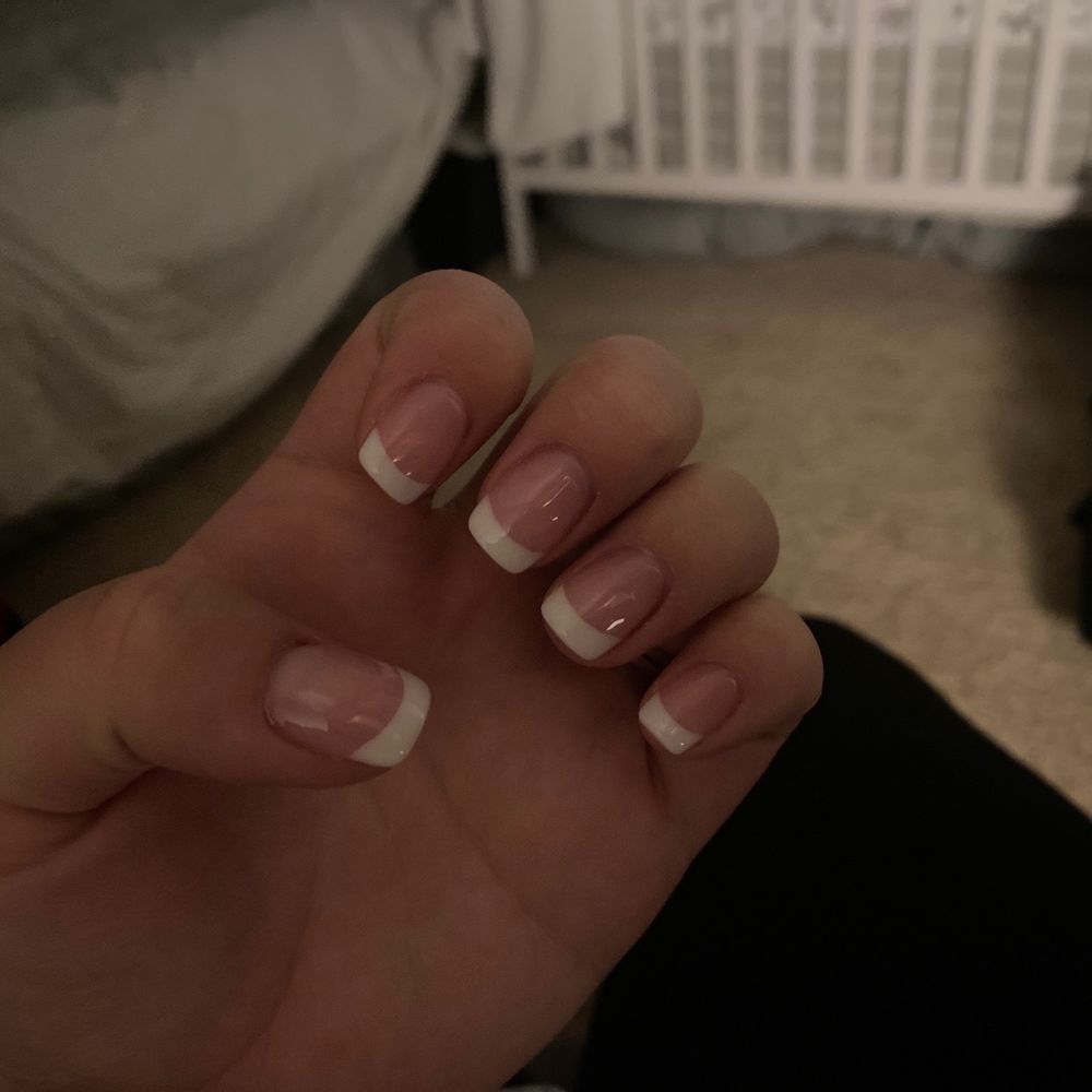 G-nails & Spa - Pink/white French tip dip - Nail Salons Near Me - Davis, California G-nails & Spa - Pink/white French tip dip - Nail Salons Near Me - Davis, California
