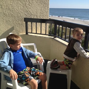 Compass Cove Resort - The Balcony has a great view. - Resorts Near Me - Myrtle Beach, South Carolina