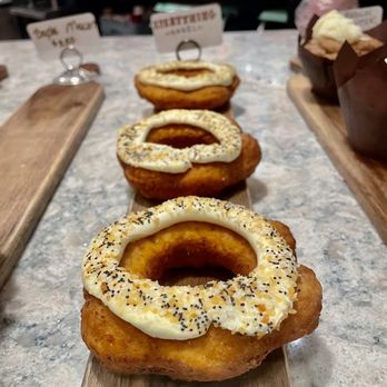 Landline Doughnuts & Coffee - Everything bagel doughnuts - Donuts Near Me - Longmont, Colorado Landline Doughnuts & Coffee - Everything bagel doughnuts - Donuts Near Me - Longmont, Colorado