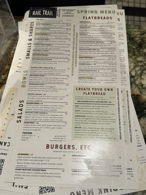 Menu photo 5 Rail Trail Flatbread Milford, MA