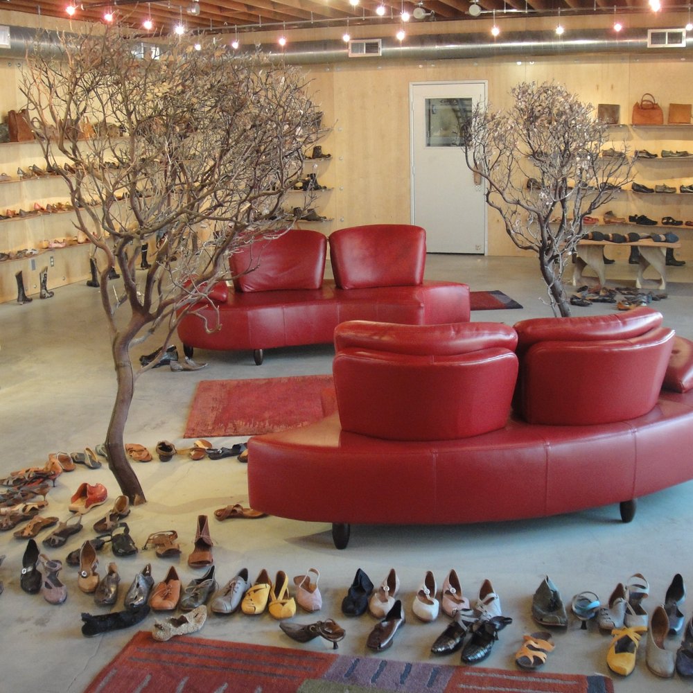 The showroom floor.