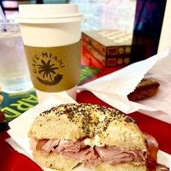 Sun over Mihami bagel