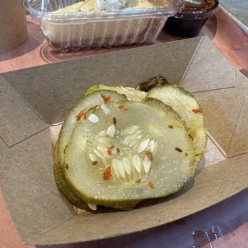 Ten50 BBQ - Spicy pickles - Barbeque Near Me - Richardson, Texas Ten50 BBQ - Spicy pickles - Barbeque Near Me - Richardson, Texas
