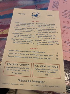 Menu photo 6 Little Bear Atlanta, GA