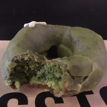 Crosstown Doughnuts & Coffee - Matcha Doughnut - Donuts Near Me - London, XGL Crosstown Doughnuts & Coffee - Matcha Doughnut - Donuts Near Me - London, XGL