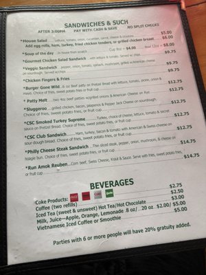 Menu photo 1 Corner Stone Café Ellijay, GA Menu photo 1 Corner Stone Café Ellijay, GA
