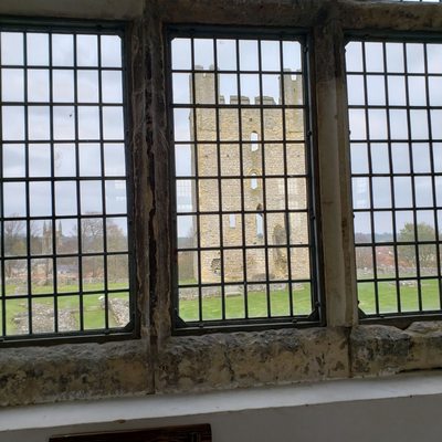 Helmsley Castle by null