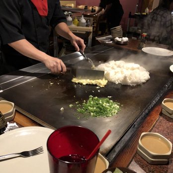Mori Teppan Grill - Fried rice from scratch. - Teppanyaki Near Me - Glendale, California