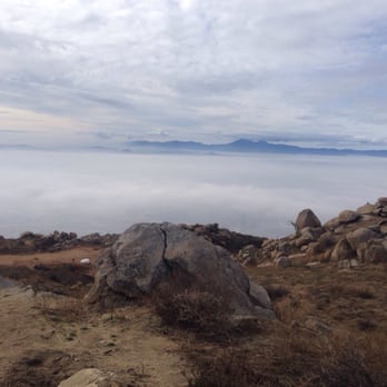 Box Springs Mountain Reserve - We were joking the mountains look like islands - Hiking Near Me - Moreno Valley, California Box Springs Mountain Reserve - We were joking the mountains look like islands - Hiking Near Me - Moreno Valley, California