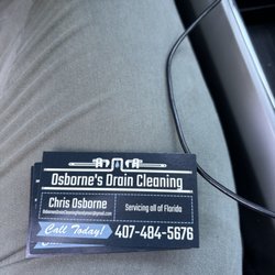 Osbornes drain cleaning