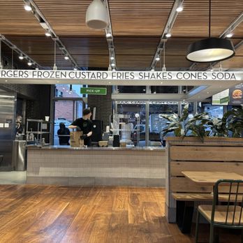 Shake Shack Meatpacking District - Inside of the restaurant - Burgers Near Me - New York, New York Shake Shack Meatpacking District - Inside of the restaurant - Burgers Near Me - New York, New York