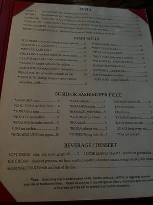 Menu photo 1 Sagami Collingswood, NJ