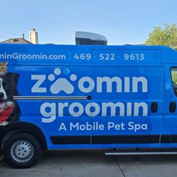 iCandy Grafix - Our Zoomin Groomin Van Wrap