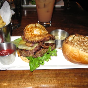 Thunder Burger & Bar - Thunder Burger w/egg, bacon and Havarti Cheese - Burgers Near Me - Washington, DC, District of Columbia Thunder Burger & Bar - Thunder Burger w/egg, bacon and Havarti Cheese - Burgers Near Me - Washington, DC, District of Columbia