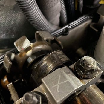 Cardelli Motorsports - Damage to the exhaust camshaft lobe for piston six. - Auto Repair Near Me - San Mateo, California Cardelli Motorsports - Damage to the exhaust camshaft lobe for piston six. - Auto Repair Near Me - San Mateo, California