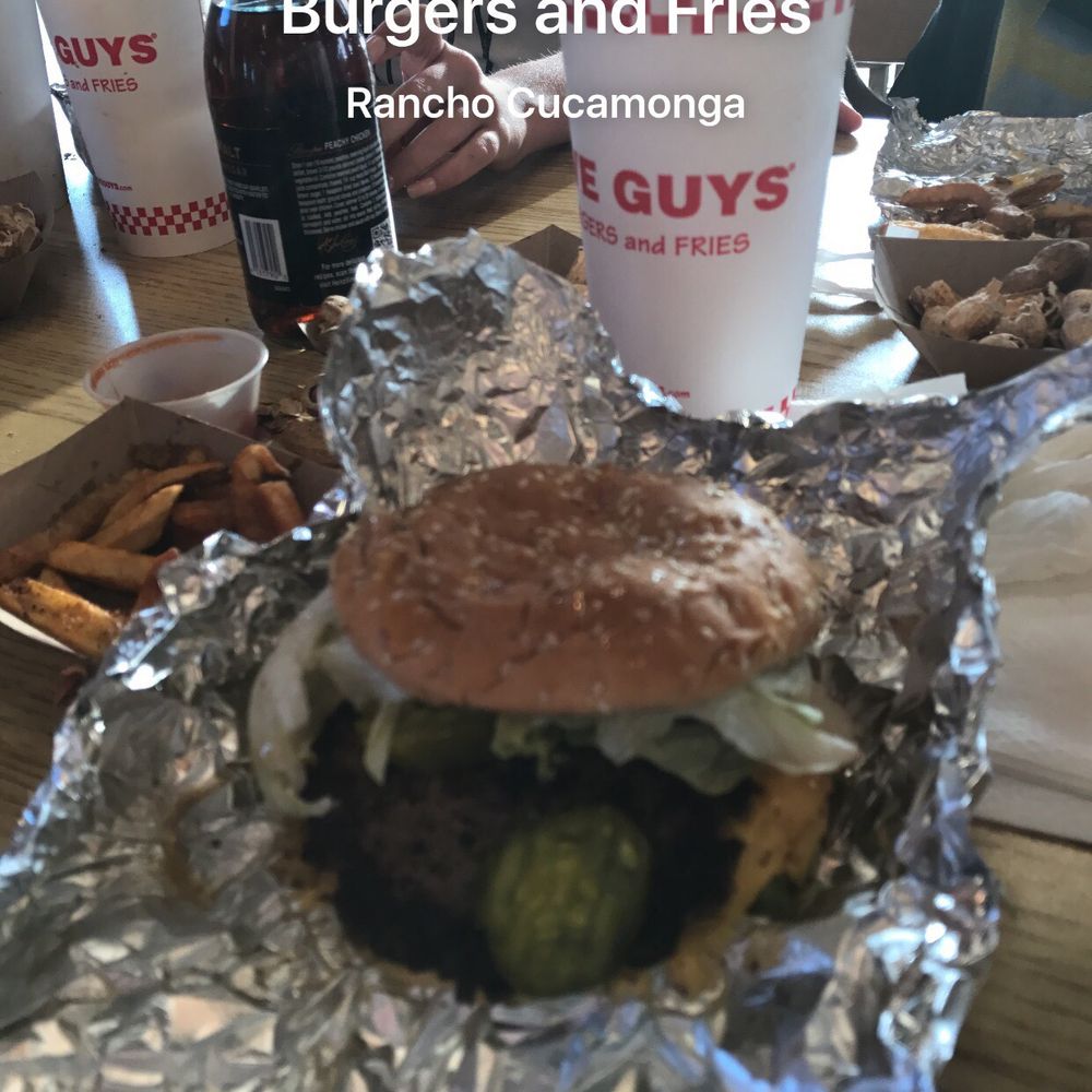 Five Guys - Burgers Near Me - Rancho Cucamonga, California