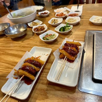 Ttobongee Chicken - Banchan & Suddok Suddok - Korean Near Me - Hayward, California