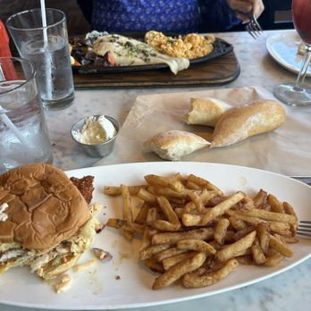 The Dead Fish - Chickenwich sandwich and fries. - Seafood Near Me - Crockett, California The Dead Fish - Chickenwich sandwich and fries. - Seafood Near Me - Crockett, California