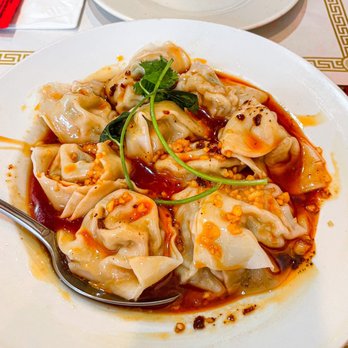Shanghai House - Pork wonton with red sauce - Shanghainese Near Me - San Francisco, California