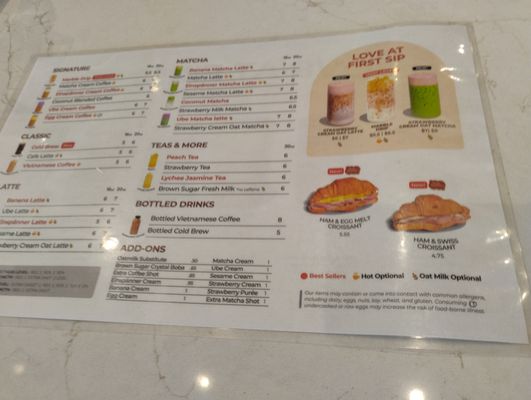Menu photo 7 Da Vien Coffee Rosemead, CA